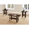 Monarch Specialties Table Set, 3pcs Set, Coffee, End, Side, Accent, Living Room, Walnut Laminate, Transitional I 7872P - alternate 3